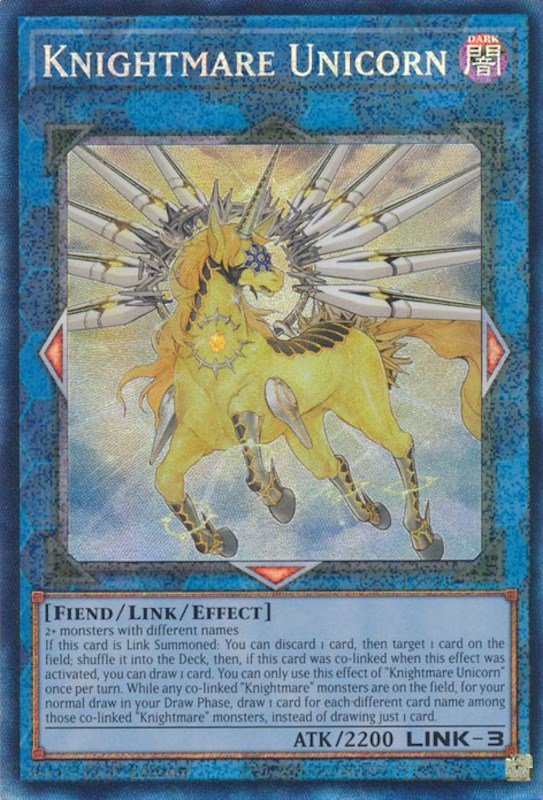 Knightmare Unicorn [RA01-EN043] Prismatic Collector's Rare | Tables and Towers