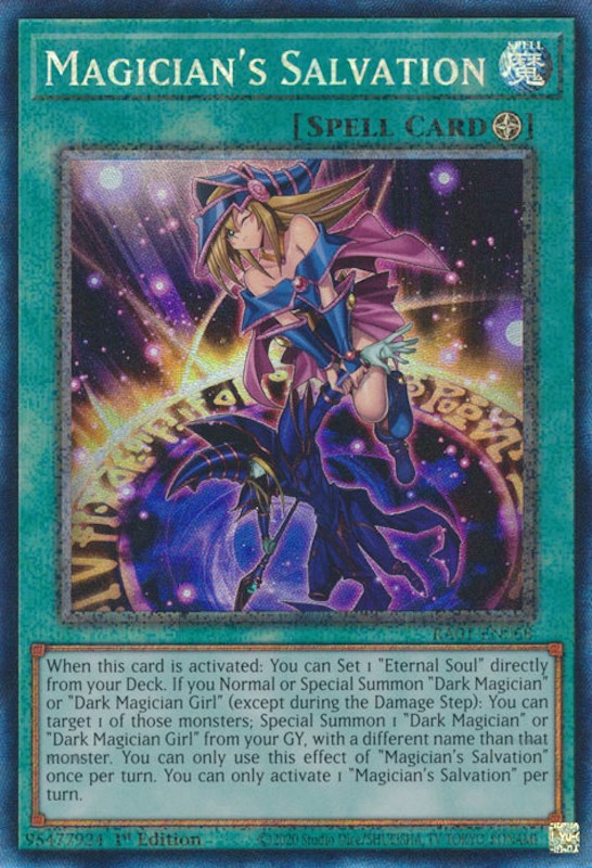 Magician's Salvation [RA01-EN068] Prismatic Collector's Rare | Tables and Towers