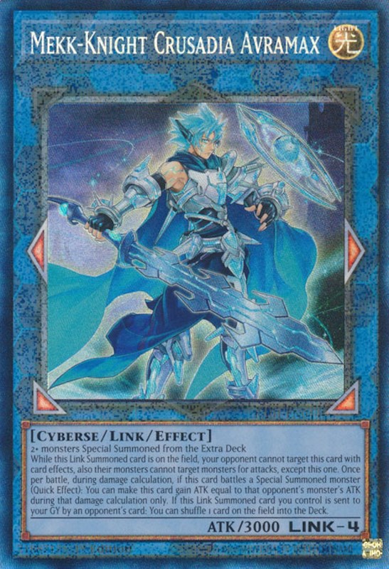 Mekk-Knight Crusadia Avramax [RA01-EN044] Prismatic Collector's Rare | Tables and Towers