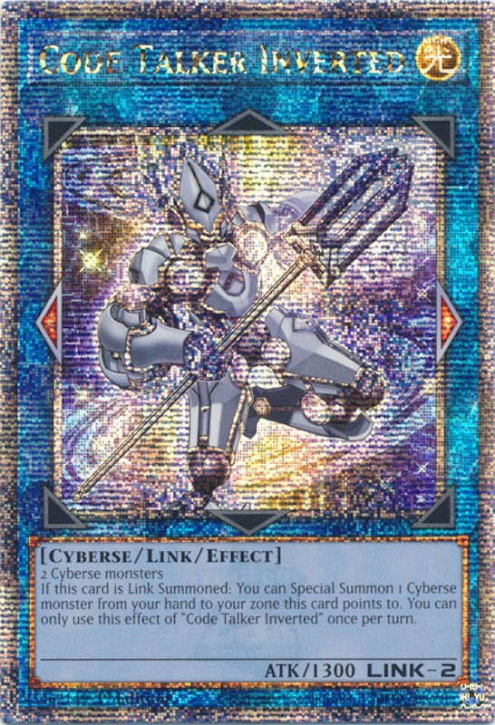 Code Talker Inverted [RA01-EN045] Quarter Century Secret Rare | Tables and Towers