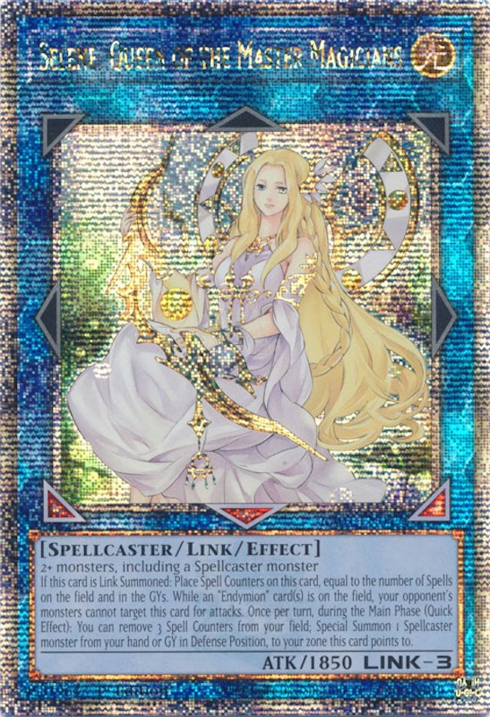 Selene, Queen of the Master Magicians [RA01-EN047] Quarter Century Secret Rare | Tables and Towers