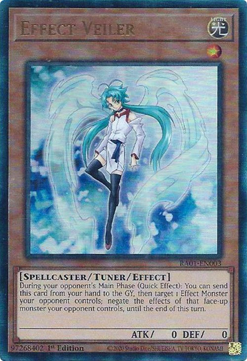 Effect Veiler [RA01-EN003] Prismatic Ultimate Rare | Tables and Towers