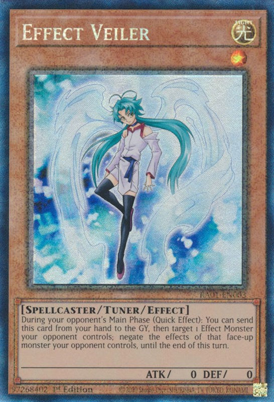 Effect Veiler [RA01-EN003] Prismatic Collector's Rare | Tables and Towers