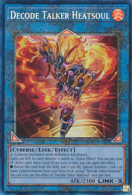 Decode Talker Heatsoul [RA01-EN048] Prismatic Collector's Rare | Tables and Towers