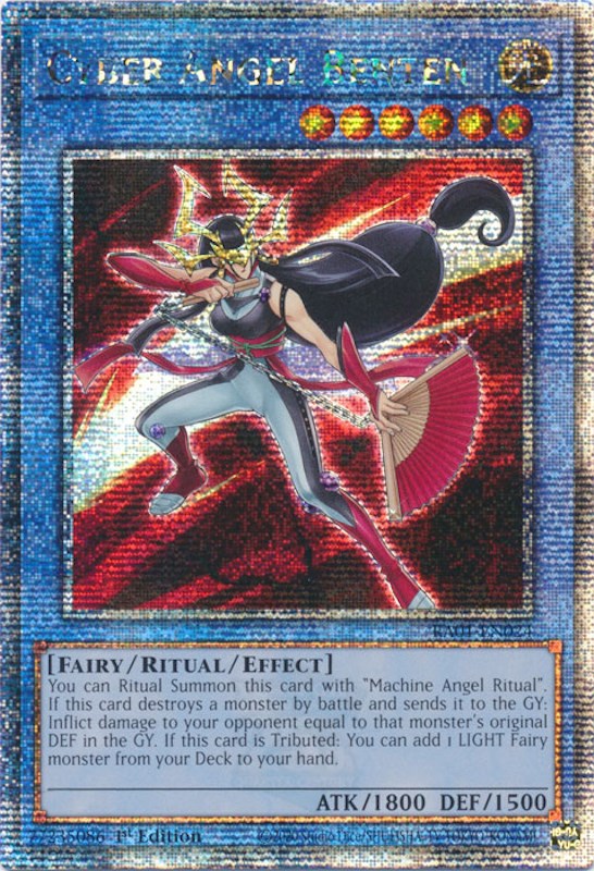 Cyber Angel Benten [RA01-EN024] Quarter Century Secret Rare | Tables and Towers