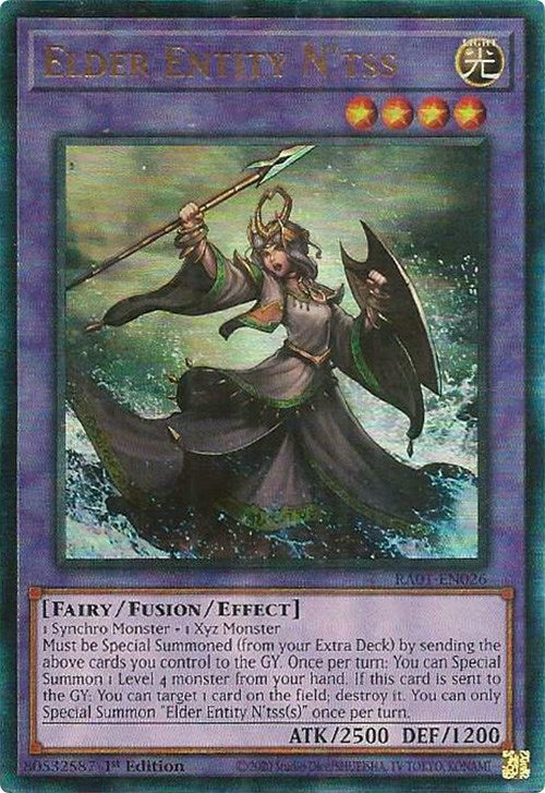 Elder Entity N'tss [RA01-EN026] Prismatic Ultimate Rare | Tables and Towers