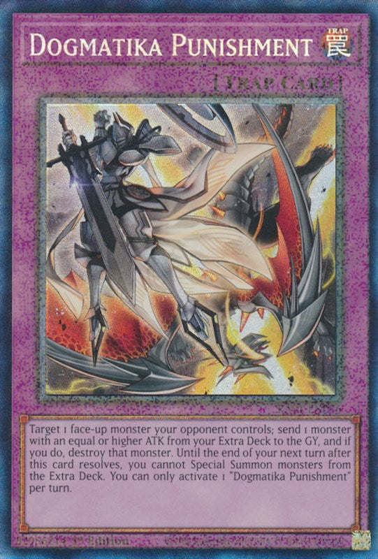 Dogmatika Punishment [RA01-EN076] Prismatic Collector's Rare | Tables and Towers