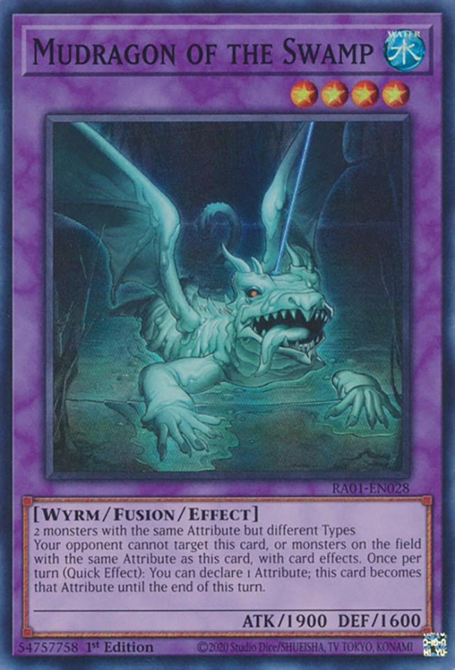 Mudragon of the Swamp [RA01-EN028] Super Rare | Tables and Towers