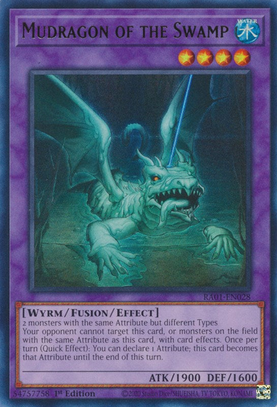 Mudragon of the Swamp [RA01-EN028] Ultra Rare | Tables and Towers