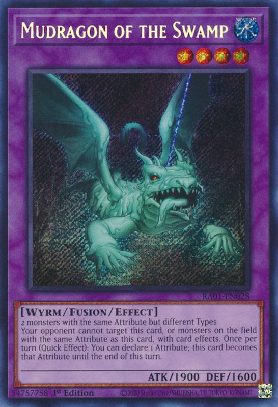 Mudragon of the Swamp [RA01-EN028] Secret Rare | Tables and Towers