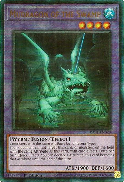 Mudragon of the Swamp [RA01-EN028] Prismatic Ultimate Rare | Tables and Towers