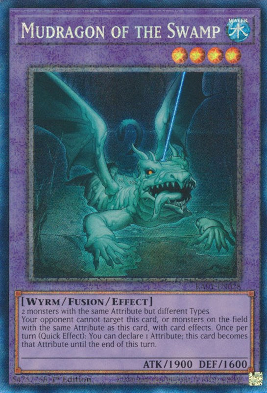 Mudragon of the Swamp [RA01-EN028] Prismatic Collector's Rare | Tables and Towers