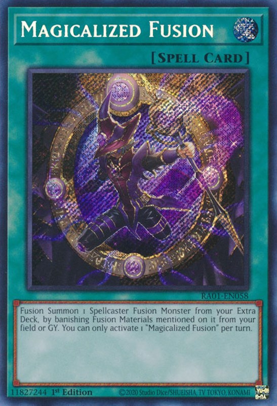 Magicalized Fusion [RA01-EN058] Secret Rare | Tables and Towers