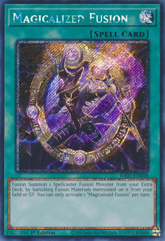 Magicalized Fusion [RA01-EN058] Platinum Secret Rare | Tables and Towers