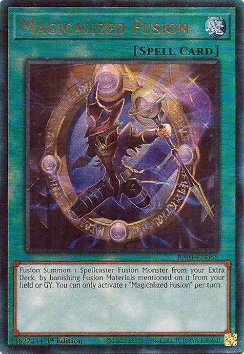 Magicalized Fusion [RA01-EN058] Prismatic Ultimate Rare | Tables and Towers