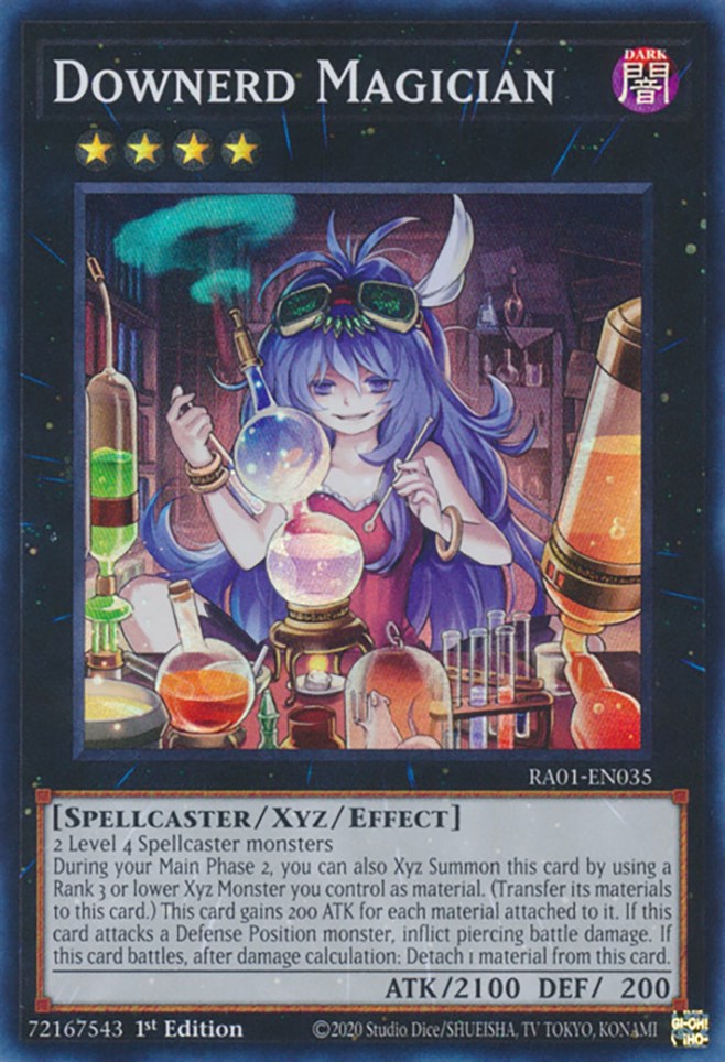 Downerd Magician [RA01-EN035] Super Rare | Tables and Towers