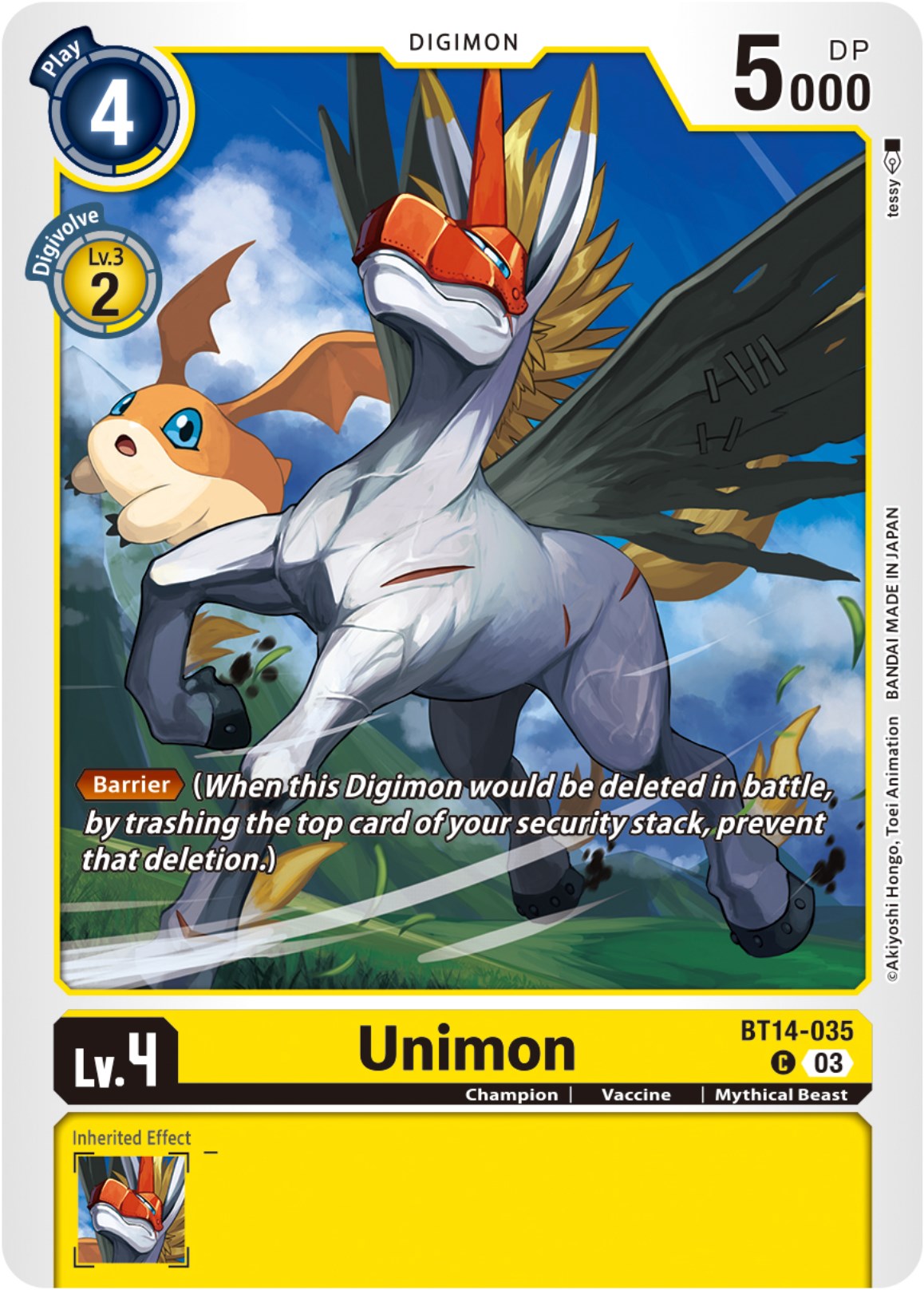 Unimon [BT14-035] [Blast Ace] | Tables and Towers