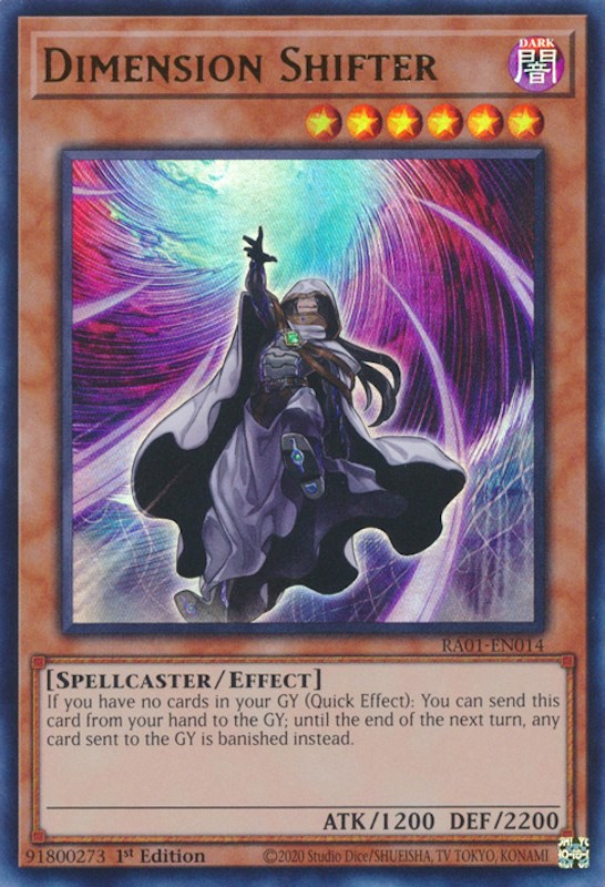 Dimension Shifter [RA01-EN014] Ultra Rare | Tables and Towers