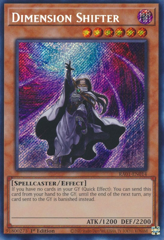 Dimension Shifter [RA01-EN014] Secret Rare | Tables and Towers