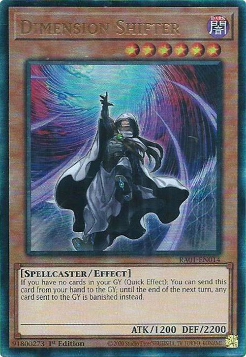 Dimension Shifter [RA01-EN014] Prismatic Ultimate Rare | Tables and Towers