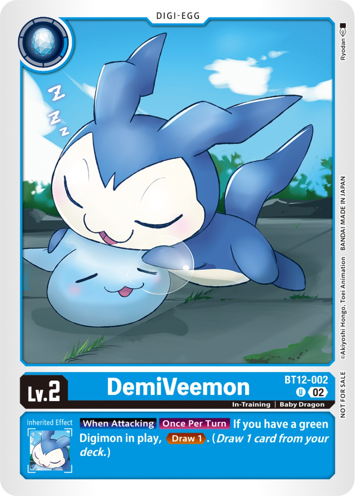 DemiVeemon [BT12-002] (NYCC 2023 Demo Deck) [Across Time] | Tables and Towers