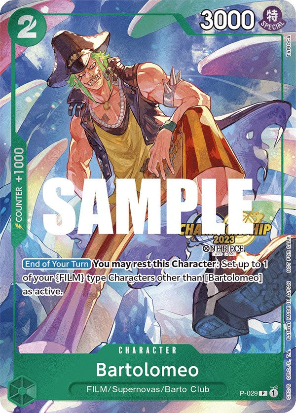 Bartolomeo (CS 2023 Event Pack) [One Piece Promotion Cards] | Tables and Towers