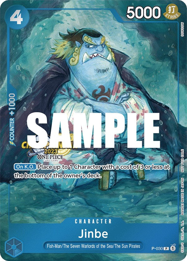 Jinbe (CS 2023 Event Pack) [One Piece Promotion Cards] | Tables and Towers