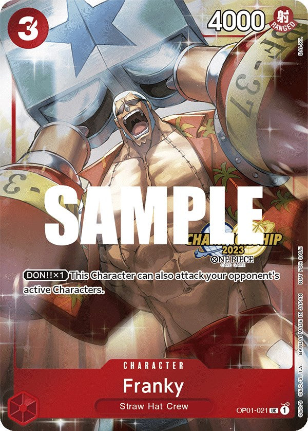 Franky (CS 2023 Celebration Pack) [One Piece Promotion Cards] | Tables and Towers