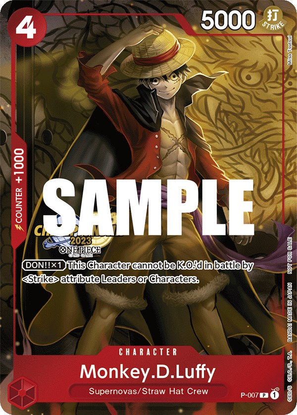 Monkey.D.Luffy (CS 2023 Celebration Pack) [One Piece Promotion Cards] | Tables and Towers