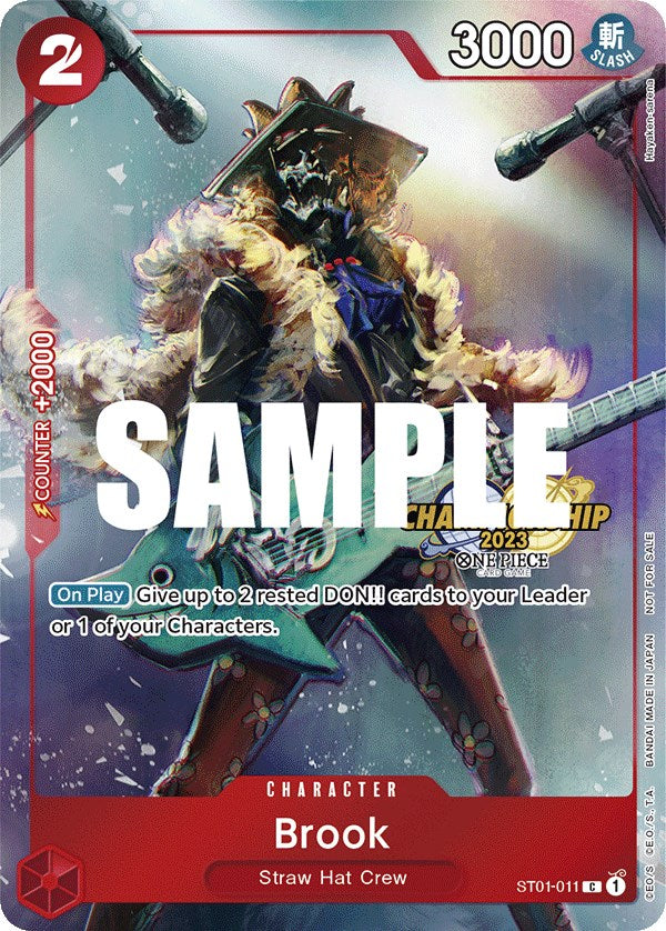 Brook (CS 2023 Celebration Pack) [One Piece Promotion Cards] | Tables and Towers