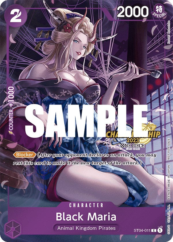 Black Maria (CS 2023 Celebration Pack) [One Piece Promotion Cards] | Tables and Towers