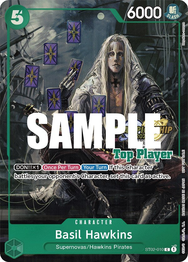 Basil Hawkins (CS 2023 Top Players Pack) [One Piece Promotion Cards] | Tables and Towers