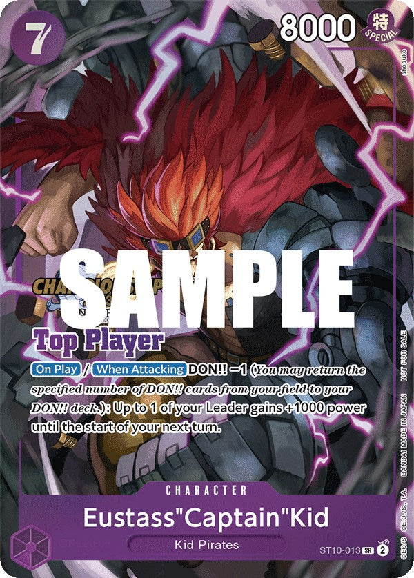 Eustass"Captain"Kid (CS 2023 Top Players Pack) [One Piece Promotion Cards] | Tables and Towers