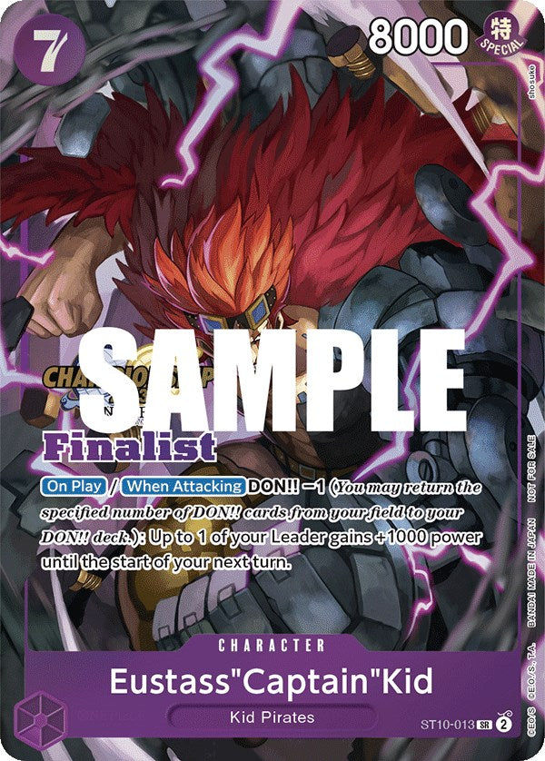 Eustass"Captain"Kid (CS 2023 Top Players Pack) [Finalist] [One Piece Promotion Cards] | Tables and Towers