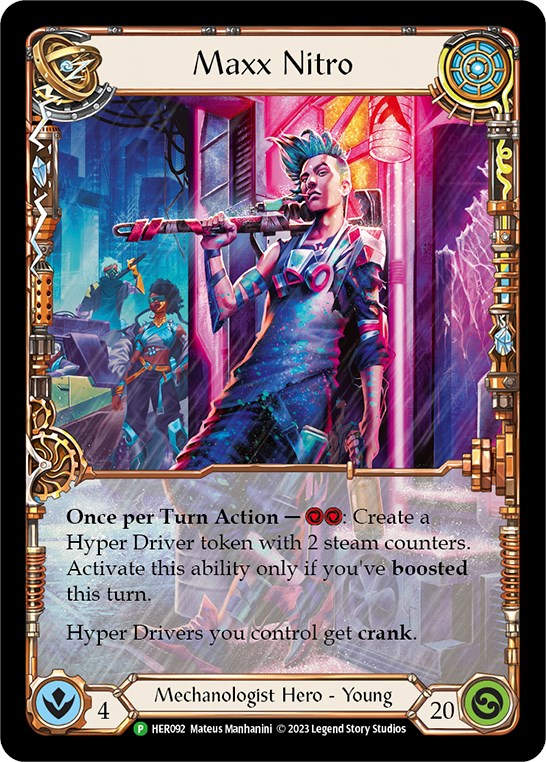 Maxx Nitro [HER092] (Promo)  Cold Foil | Tables and Towers