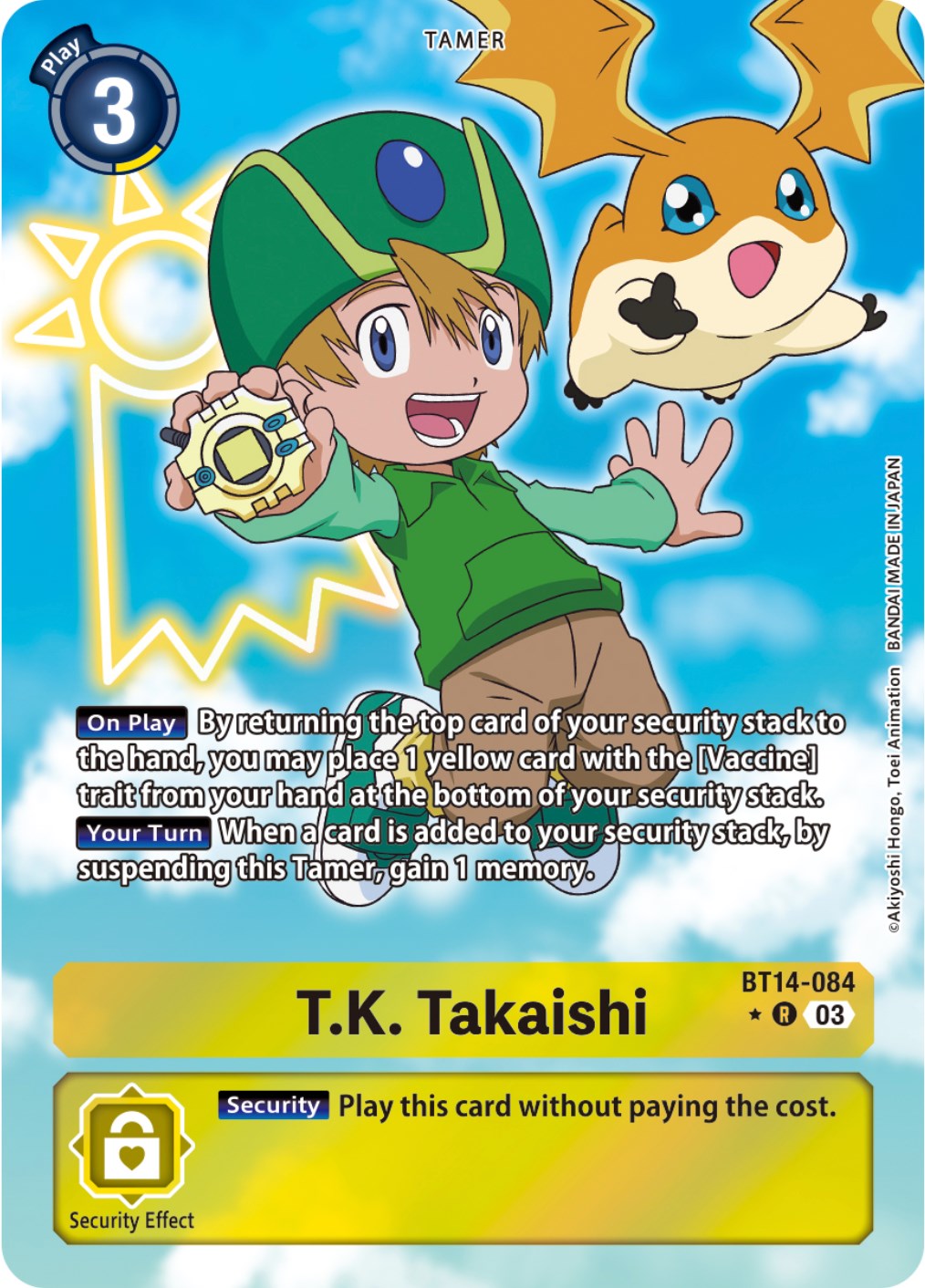 T.K. Takaishi [BT14-084] (Alternate Art) [Blast Ace] | Tables and Towers