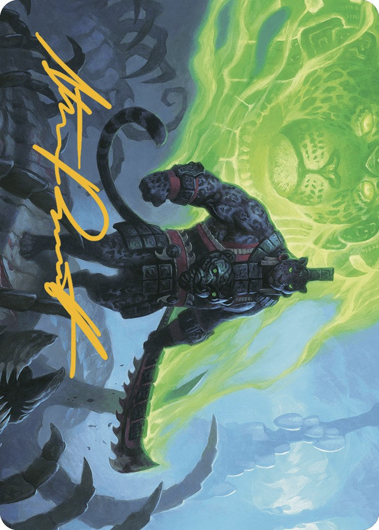 Malamet Veteran Art Card (Gold-Stamped Signature) [The Lost Caverns of Ixalan Art Series] | Tables and Towers