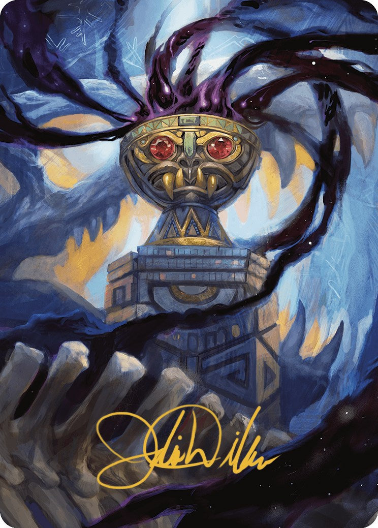 Chalice of the Void Art Card (Gold-Stamped Signature) [The Lost Caverns of Ixalan Art Series] | Tables and Towers