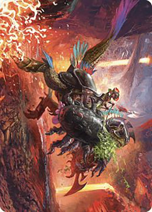 Triumphant Chomp Art Card [The Lost Caverns of Ixalan Art Series] | Tables and Towers