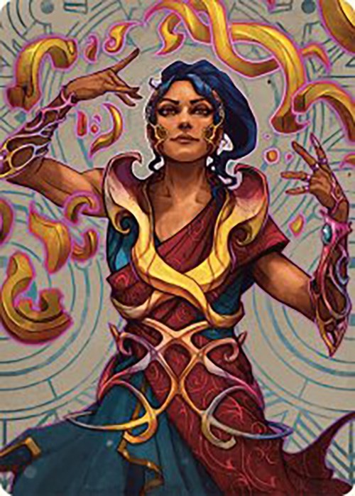 Saheeli, the Sun's Brilliance Art Card [The Lost Caverns of Ixalan Art Series] | Tables and Towers