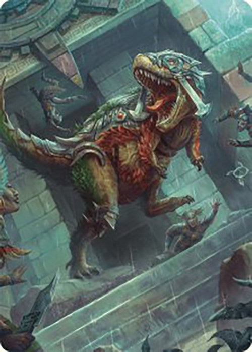 Carnage Tyrant Art Card [The Lost Caverns of Ixalan Art Series] | Tables and Towers