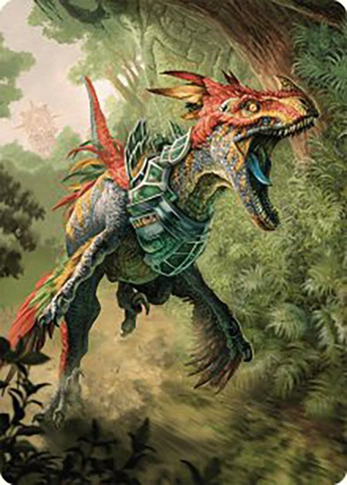 Dinosaur Token Art Card [The Lost Caverns of Ixalan Art Series] | Tables and Towers