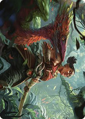 Wayta, Trainer Prodigy Art Card [The Lost Caverns of Ixalan Art Series] | Tables and Towers