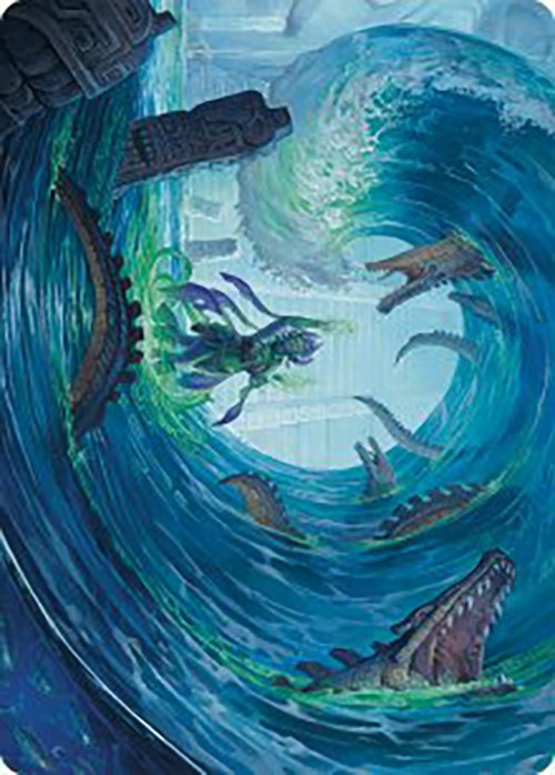 Wave Goodbye Art Card [The Lost Caverns of Ixalan Art Series] | Tables and Towers