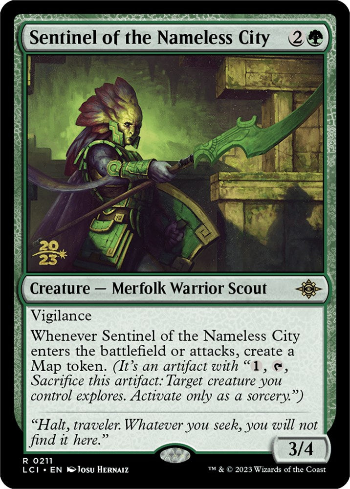 Sentinel of the Nameless City [The Lost Caverns of Ixalan Prerelease Cards] | Tables and Towers