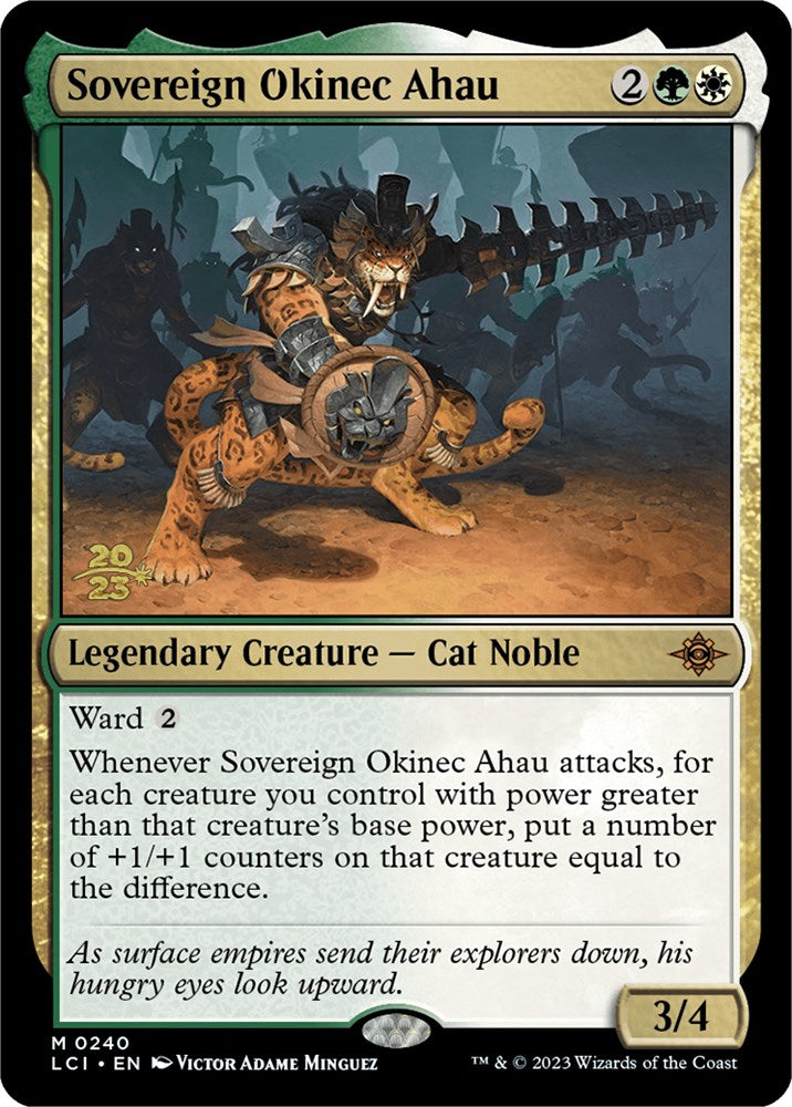 Sovereign Okinec Ahau [The Lost Caverns of Ixalan Prerelease Cards] | Tables and Towers