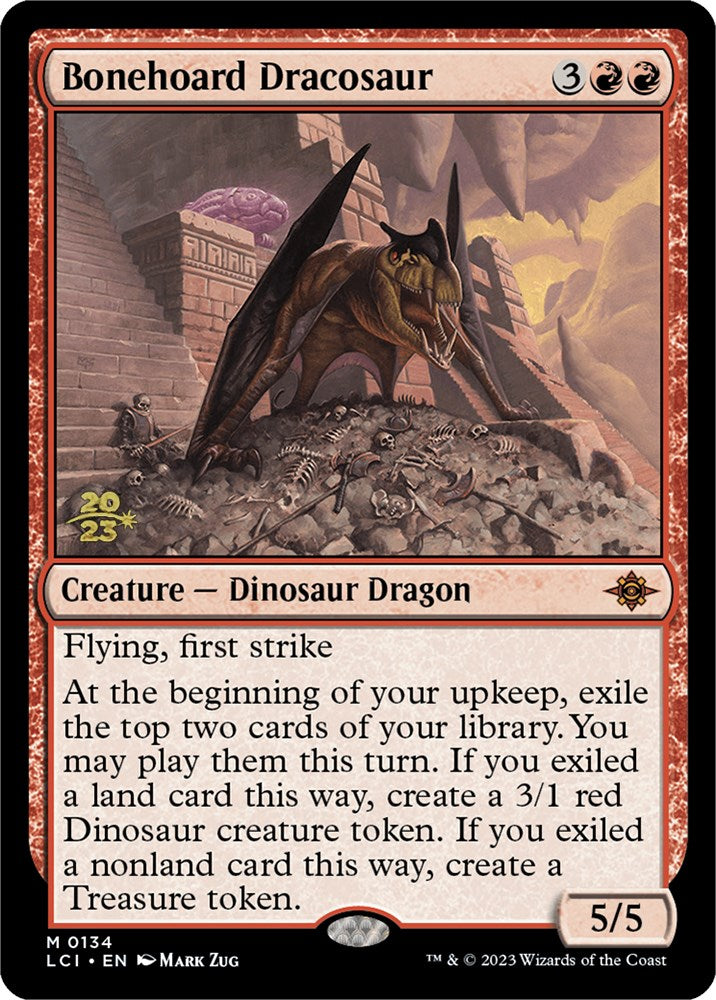 Bonehoard Dracosaur [The Lost Caverns of Ixalan Prerelease Cards] | Tables and Towers