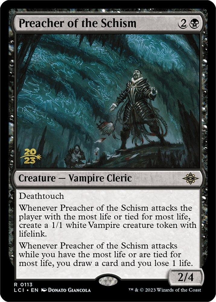 Preacher of the Schism [The Lost Caverns of Ixalan Prerelease Cards] | Tables and Towers