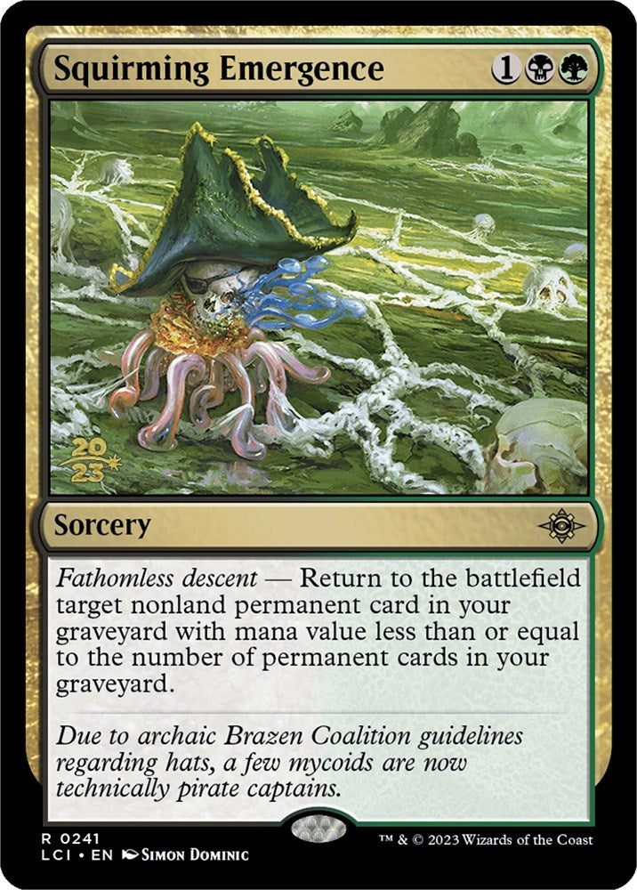 Squirming Emergence [The Lost Caverns of Ixalan Prerelease Cards] | Tables and Towers