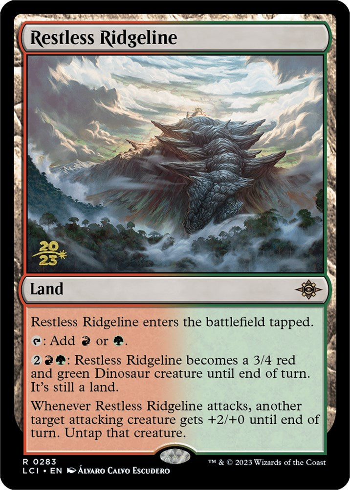 Restless Ridgeline [The Lost Caverns of Ixalan Prerelease Cards] | Tables and Towers